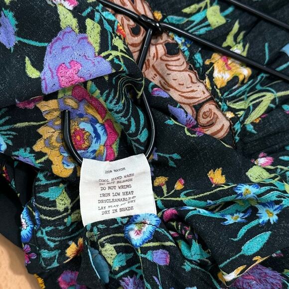 Spell Gypsy Queen Castaway Skirt Floral Bohemian size XS Unicorn Rare - Picture 9 of 9